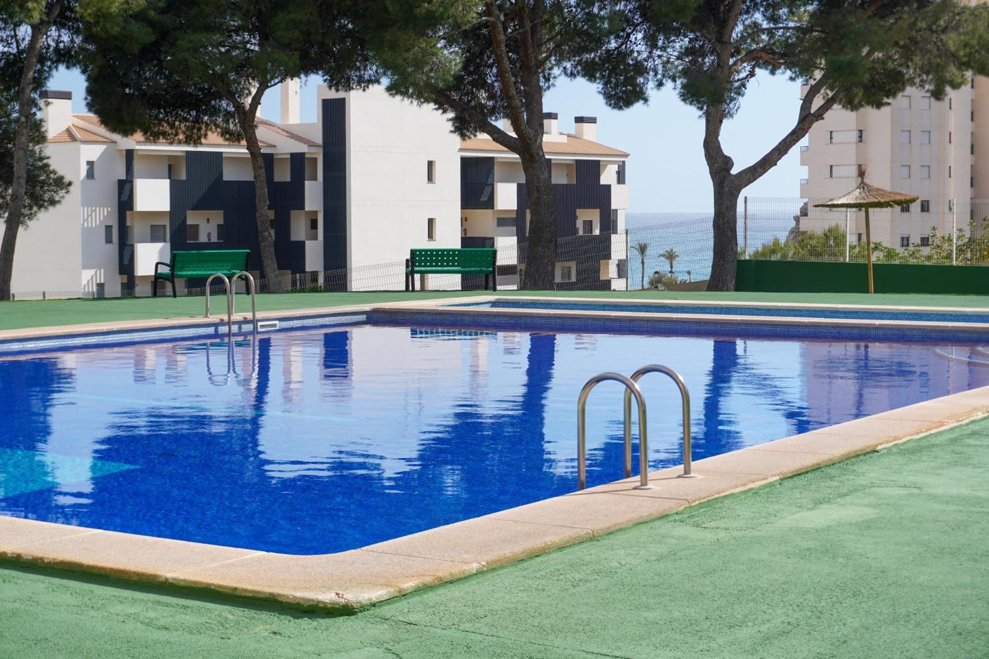 Apartamento Con Piscina En Villajoyosa By Bebalmy Eksteriør billede